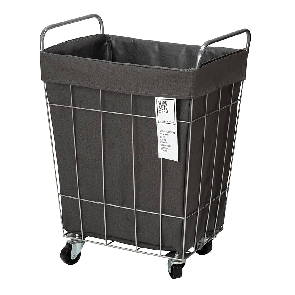 BRID ランドリーストレージ　スクエア　45リットル　2点セット　ワゴン BRID】 ランドリーストレージ スクエア 45L オリジナルカラー